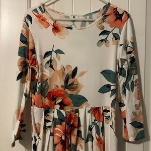 Amazon floral dress - fits true to size